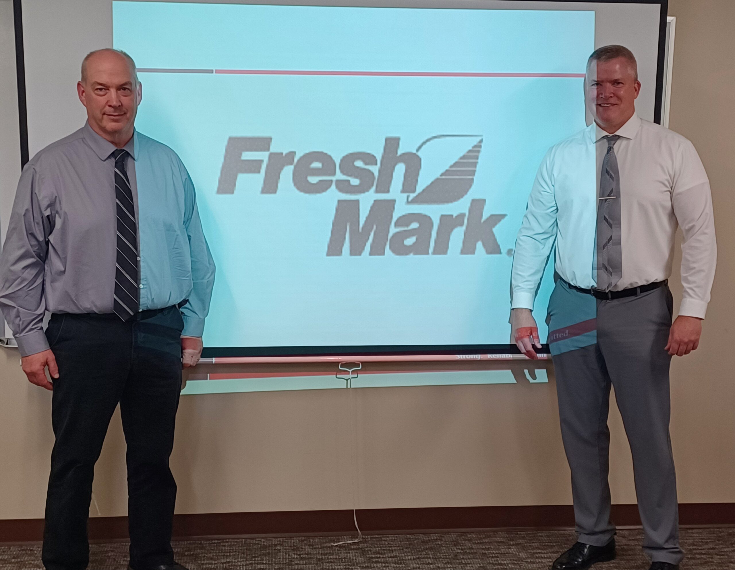 Tim Calvin and Ray Moore from the FreshMark Corporation recently spoke to the Electrical Technician students at the LTI campus. FreshMark is a Premier Partner with Laurel Institutes and has enjoyed multiple hires from our program.