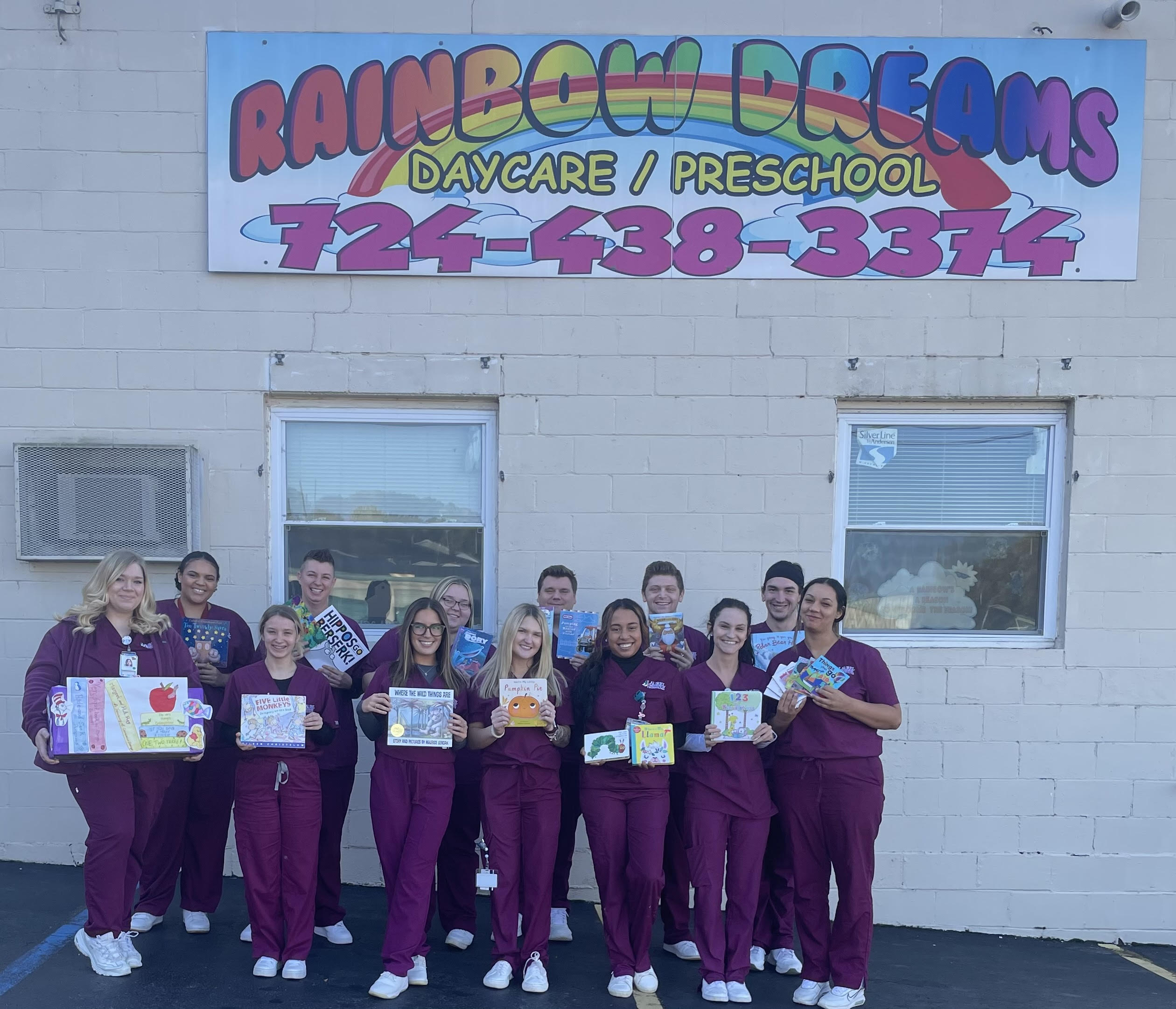 Uniontown Practical Nursing students hold book drive